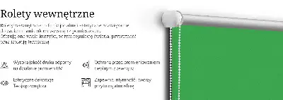 Verdunkelungsrollo Grün