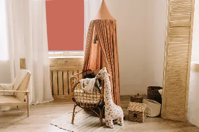 Rollo lichtundurchlässig Rot