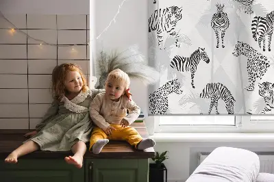 Verdunkelungsrollo Graue Tiere