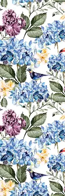Fenster rollo Tukane und Blumen
