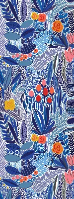 Rollo lichtundurchlässig Farbenfrohe Pflanzen