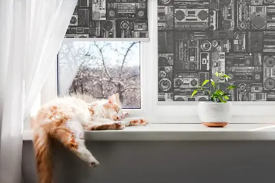 Fenster rollo Radiolautsprecher