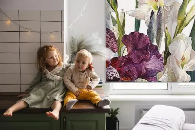 Rollo lichtundurchlässig Kleine Blümchen