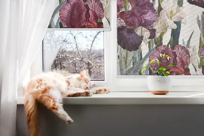 Rollo lichtundurchlässig Kleine Blümchen