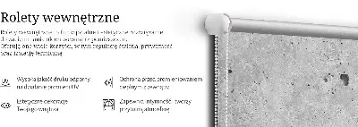 Fenster rollo Granit