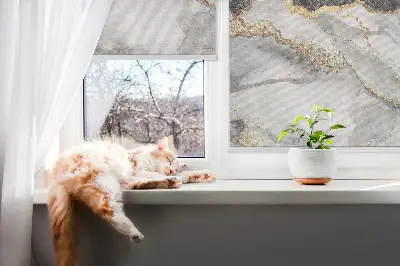 Fenster rollo Marmor