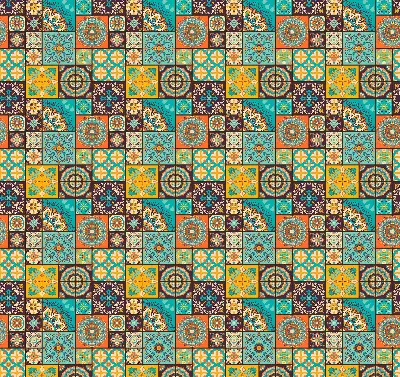 Verdunkelungsrollo Buntes Mandala