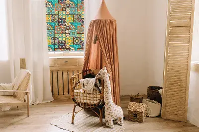 Verdunkelungsrollo Buntes Mandala