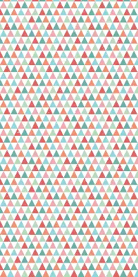 Verdunkelungsrollo Bunte Dreiecke