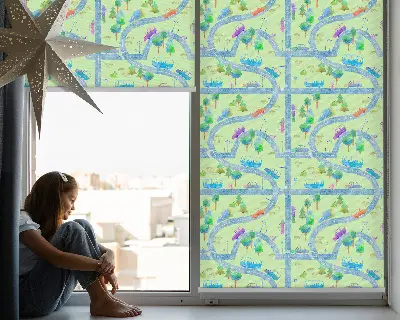 Fenster rollo Straßen