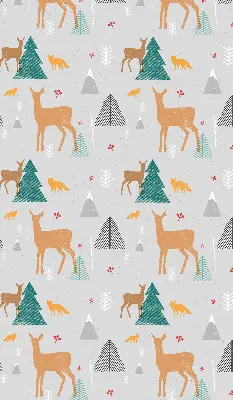 Fenster rollo Rehe im Wald