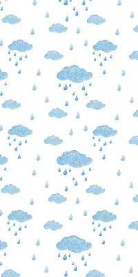 Verdunkelungsrollo Wolken und Regen