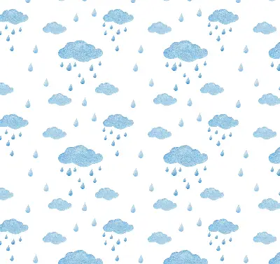Verdunkelungsrollo Wolken und Regen