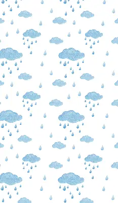 Verdunkelungsrollo Wolken und Regen