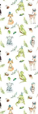 Rollo lichtundurchlässig Tiere und Pflanzen