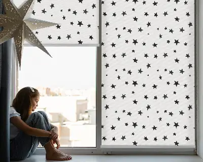 Fenster rollo Sterne