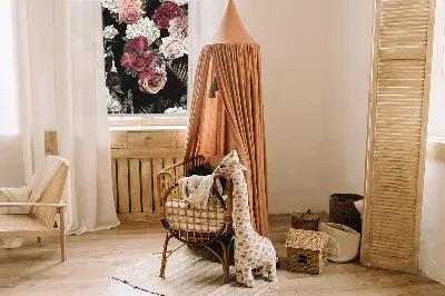 Fenster rollo Ein Rosenstrauß