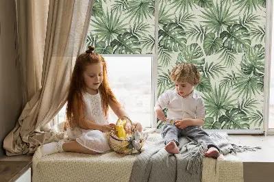 Fenster rollo Verschiedene Blätter
