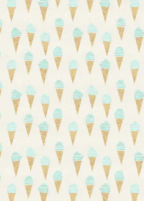Verdunkelungsrollo Eiscreme in der Waffel