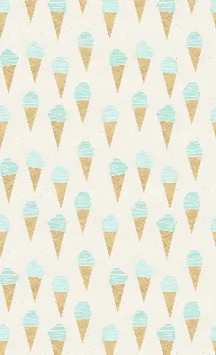 Verdunkelungsrollo Eiscreme in der Waffel