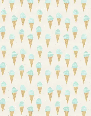 Verdunkelungsrollo Eiscreme in der Waffel