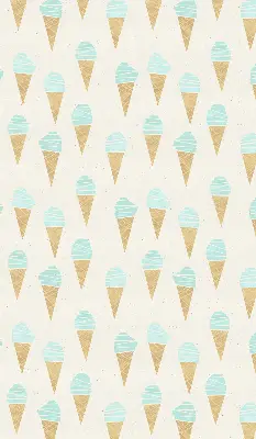 Verdunkelungsrollo Eiscreme in der Waffel