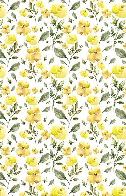 Verdunkelungsrollo Gelbe Blüten