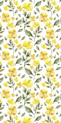Verdunkelungsrollo Gelbe Blüten