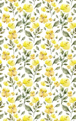 Verdunkelungsrollo Gelbe Blüten