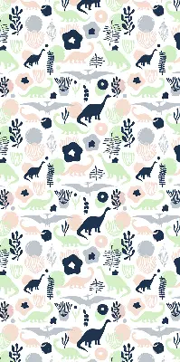 Fenster rollo Bunte Dinosaurier
