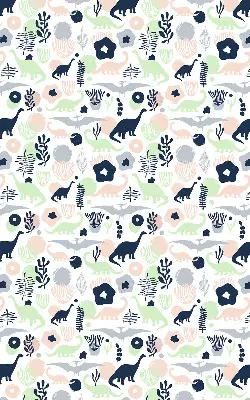 Fenster rollo Bunte Dinosaurier