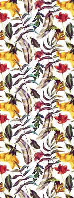 Rollo lichtundurchlässig Bunte Blumen