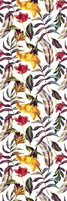 Rollo lichtundurchlässig Bunte Blumen