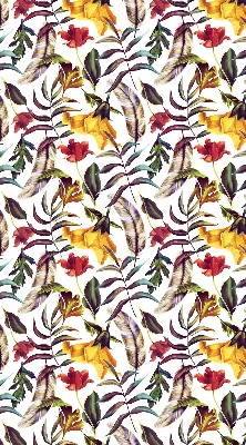 Rollo lichtundurchlässig Bunte Blumen