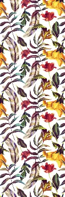 Rollo lichtundurchlässig Bunte Blumen