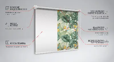 Fenster rollo Tropische Pflanzen