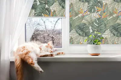 Fenster rollo Tropische Pflanzen