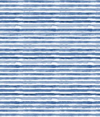 Rollo lichtundurchlässig aufgemalte blaue Streifen