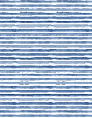 Rollo lichtundurchlässig aufgemalte blaue Streifen