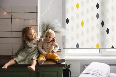 Fenster rollo Bunte Körner