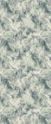 Rollo lichtundurchlässig Skizze einer Pflanze auf farbigem Hintergrund