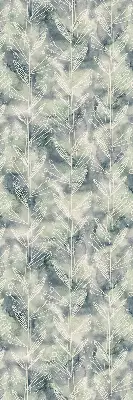 Rollo lichtundurchlässig Skizze einer Pflanze auf farbigem Hintergrund