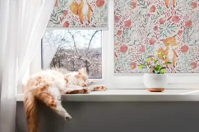Rollo lichtundurchlässig Tiere und Pflanzen
