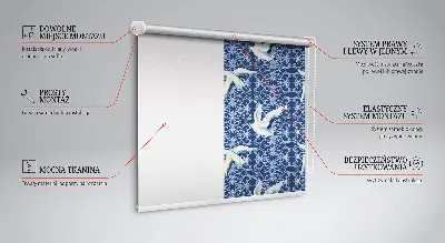 Fenster rollo Reiher