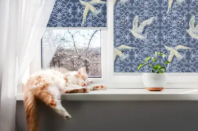 Fenster rollo Reiher