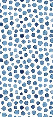 Fenster rollo Blaue Punkte