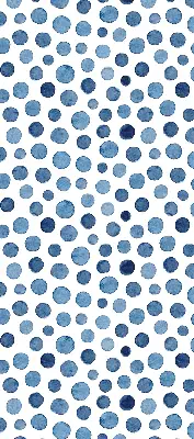Fenster rollo Blaue Punkte