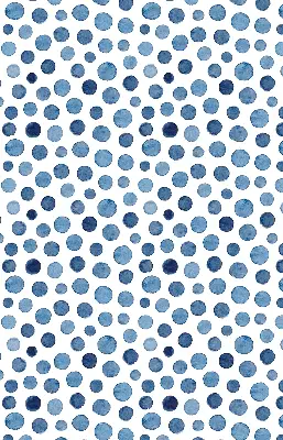 Fenster rollo Blaue Punkte
