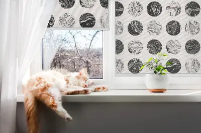 Fenster rollo Graniträder