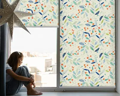 Fenster rollo Eberesche